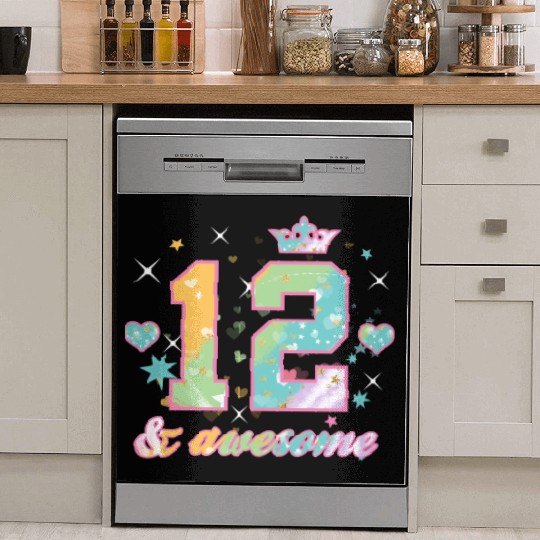 12th birthday gift idea for awesome girls Dish Washer Covers