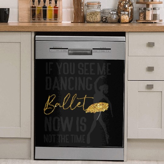 Ballet Dancer Dance Girl Ballerina Dish Washer Covers