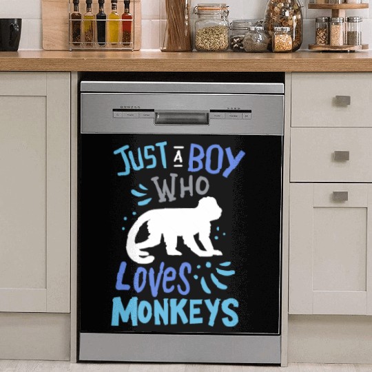 Monkeys Primate Ape Monkey Lover Dish Washer Covers