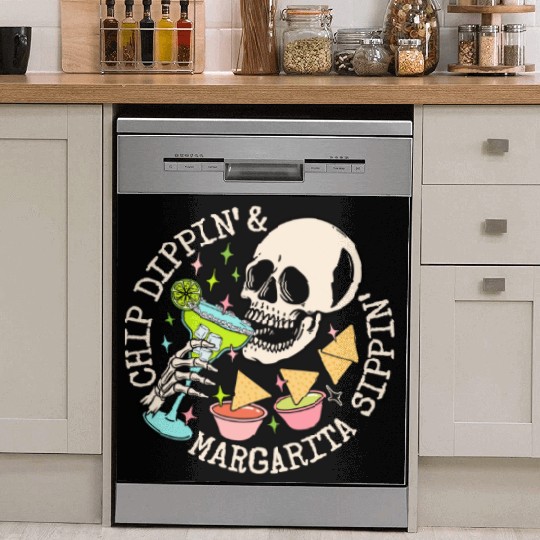 Chip Dippin' And Margarita Sippin' Dish Washer Covers
