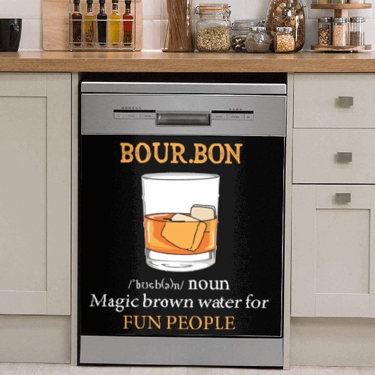Bourbon Definition Fun People Dish Washer Covers