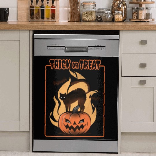 Trick Or Treat Halloween Dish Washer Covers