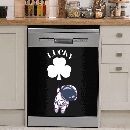 St Patricks Day Lucky Charms shamrock Clover Irish Dish Washer Covers