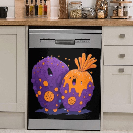 crazy carrot Dish Washer Covers