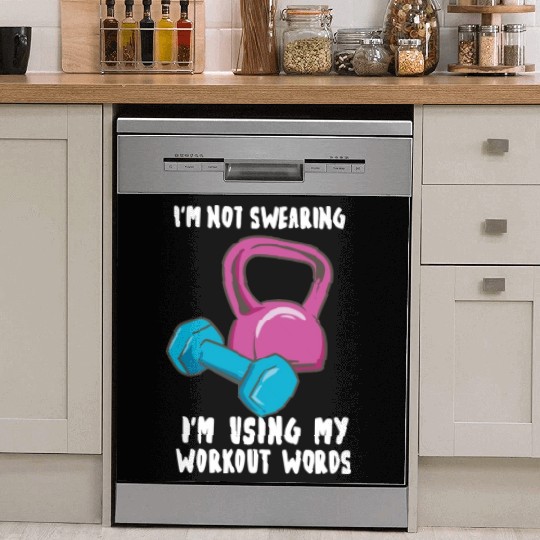 Funny Workout Funny Gym Physiotherapy Dish Washer Covers