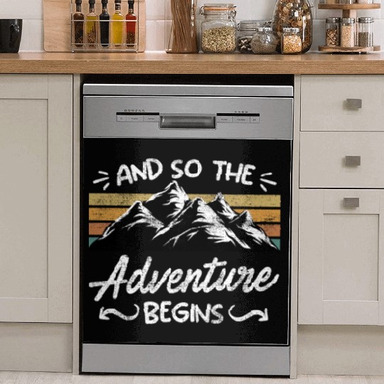 And so the Adventure begins Wanderlust Wanderer Dish Washer Covers