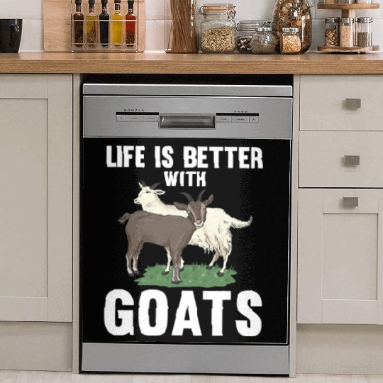 Cool Goats For Men Women Goat Whisperer Nubian Dish Washer Covers