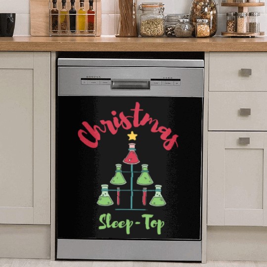 Funny Chemistry Science Teacher Chemist Christmas Dish Washer Covers