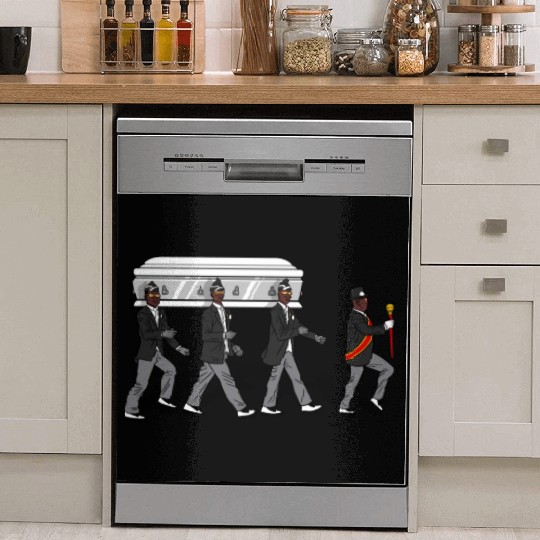 Coffin Dance Dish Washer Covers