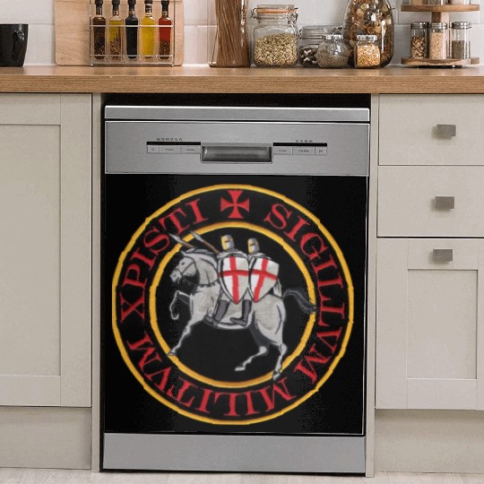 Templar Order Seal Dish Washer Covers