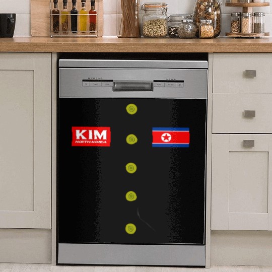 Kim Jong Un Halloween Dish Washer Covers