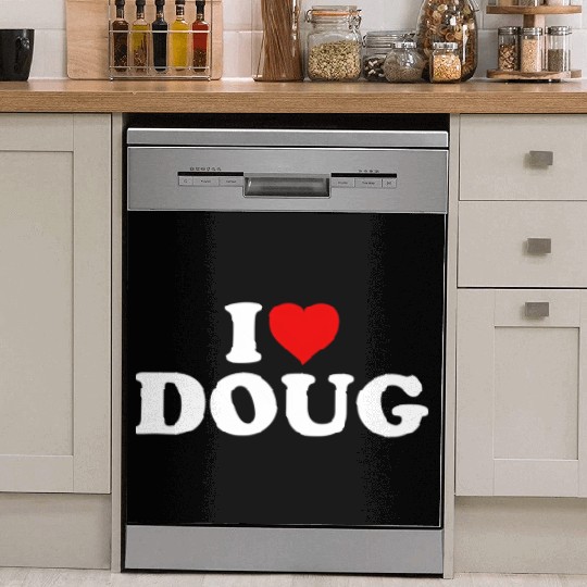I Love Doug He Dish Washer Covers