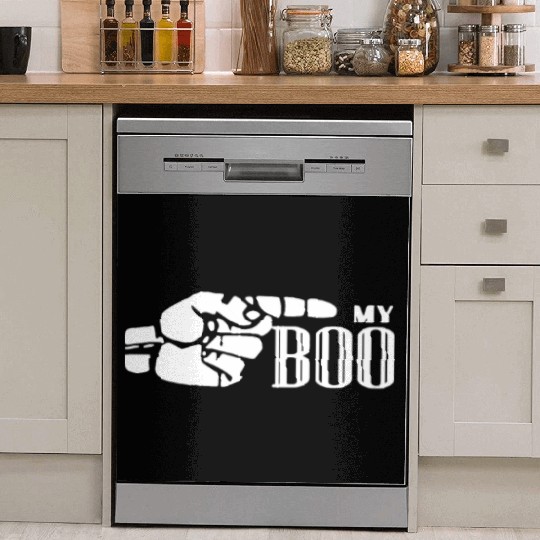 My Boo Gift for Couples His & Hers Valentine's Mat Dish Washer Covers