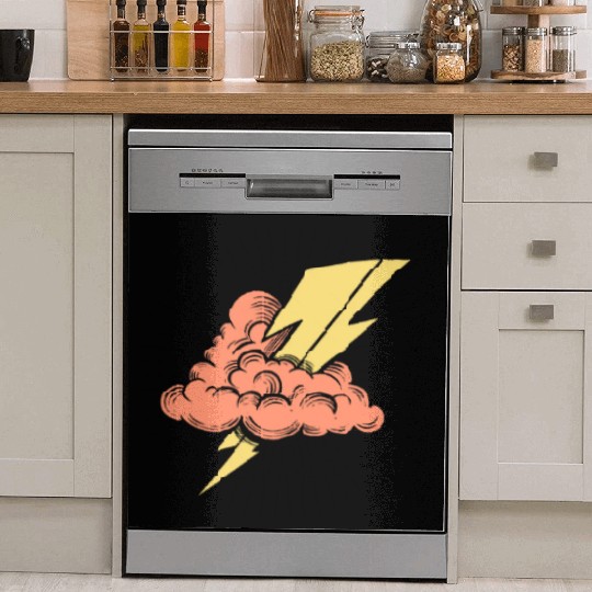 Lightning Bolt Dish Washer Covers