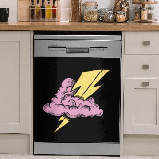 Lightning Bolt Dish Washer Covers