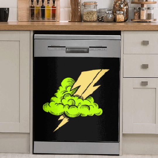 Lightning Bolt Dish Washer Covers