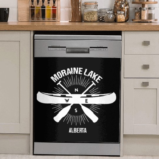 Moraine Lake Alberta Canada Banff National Park Dish Washer Covers