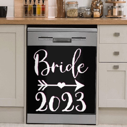 Bride To Be 2023 Engagement Getting Married Dish Washer Covers