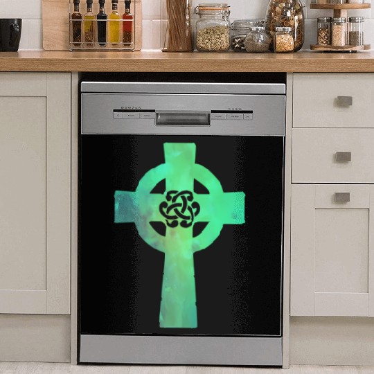 Irish Celtic Cross Knot St Patrick'S Day Christian Dish Washer Covers