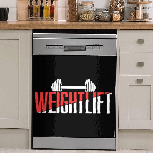 Weightlift Weightlifting Lifting Gym Workout Dish Washer Covers
