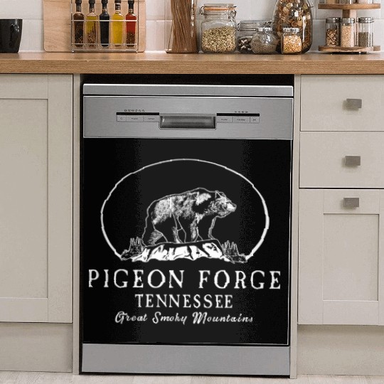 Pigeon Forge Great Smoky Mountains Dish Washer Covers