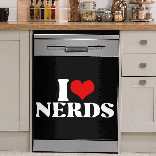 i love nerds Dish Washer Covers