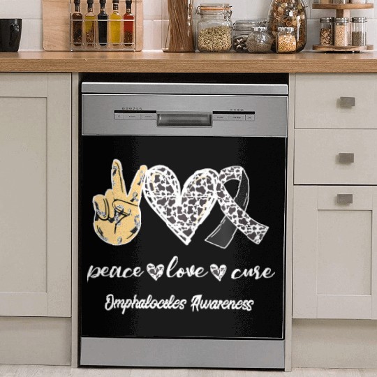 Peace Love Tractors farm farmers for kid boy Dish Washer Covers