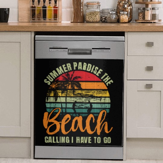 Summer Paradise Dish Washer Covers