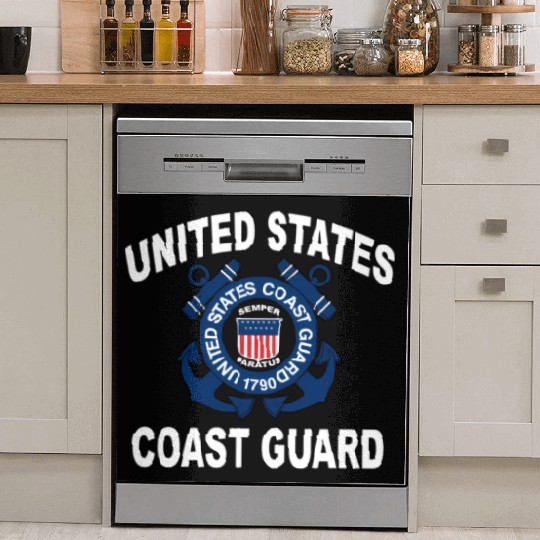 Us Coast Guard Uscg Alumni And Dish Washer Covers