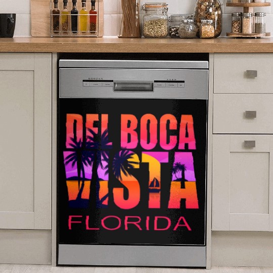 Del Boca Vista Retirement Community Novelty Dish Washer Covers