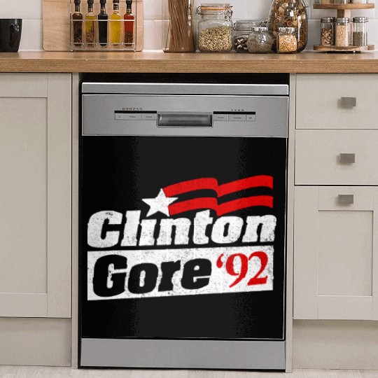 Clinton Gore Bill Clinton 92 Elect Dish Washer Covers