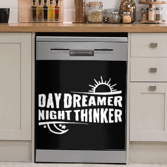 Day Dreamer Night Thinker Dish Washer Covers
