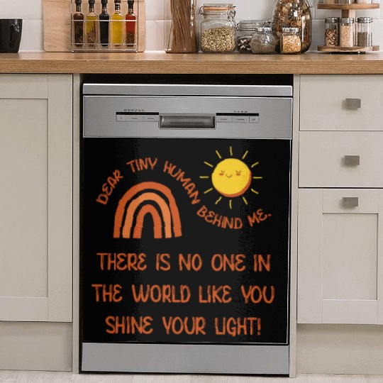 Dear Tiny Human Behind Me Dish Washer Covers