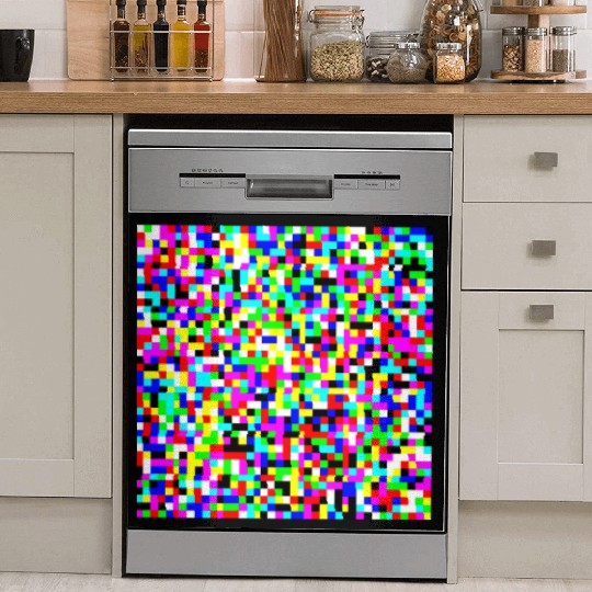 Adversarial Anti-Facial Recognition Camouflage Dish Washer Covers