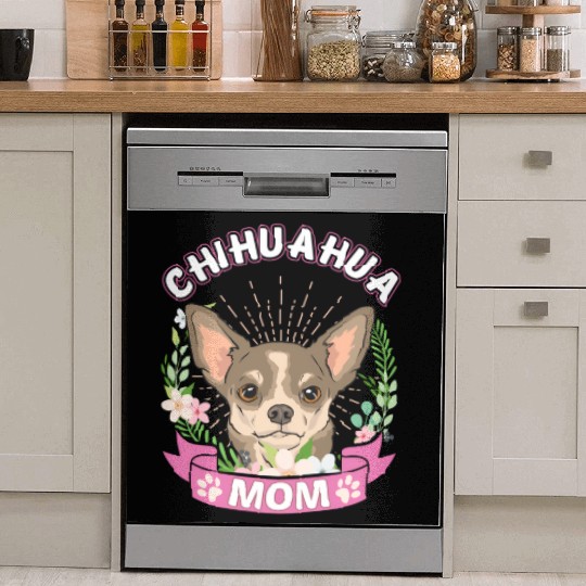 Chihuahua Mom Chihuahua Mother'S Day Dish Washer Covers