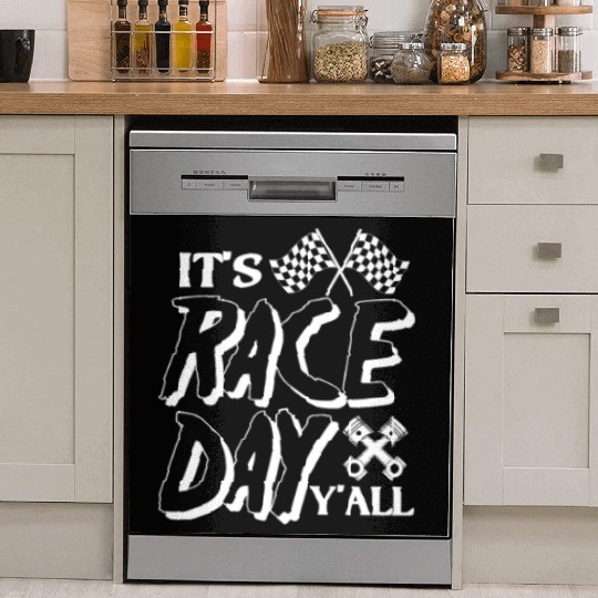 It's Race Day Y'All Dish Washer Covers