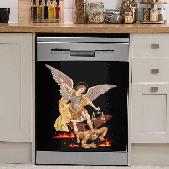 St Michael The Archangel Dish Washer Covers