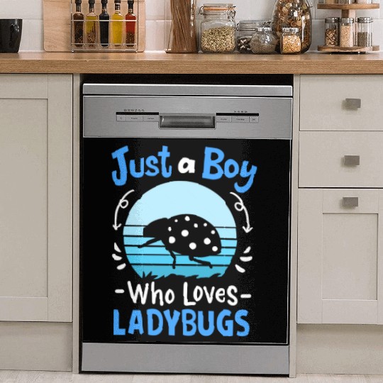 Ladybug Insect Ladybug Lover Retro Dish Washer Covers
