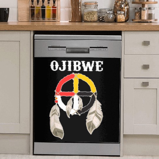 Ojibwe Anishinaabeg People Native American Dish Washer Covers