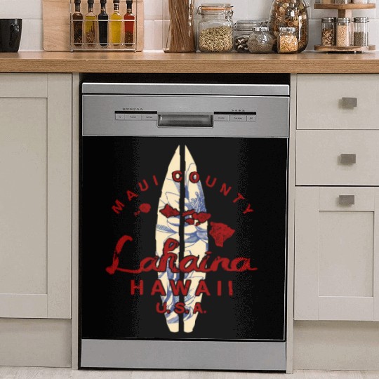 Maui Lahaina Hawaiian Islands Hawaii Dish Washer Covers