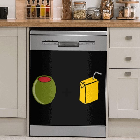 Olive Juice I Love You Dish Washer Covers