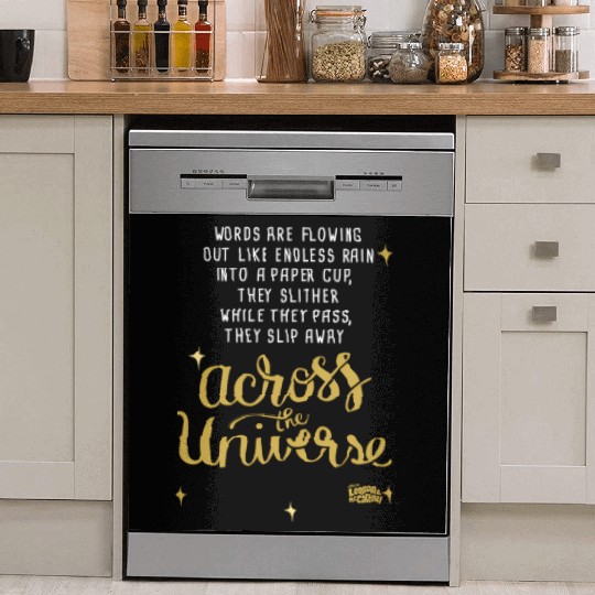 Lyrics By And Mccartney Across The Universe Dish Washer Covers