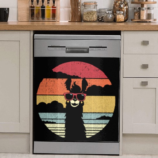 Llama Alpaca Dish Washer Covers