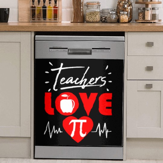 Pi Day Teacher Math Science Thank You 2020 Dish Washer Covers