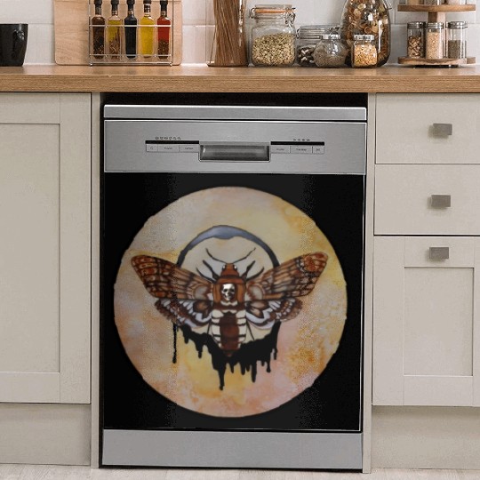Death'S Head Hawk Moth Dish Washer Covers