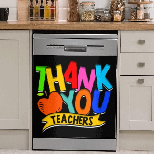 Thank you teacher - Gratitude Dish Washer Covers