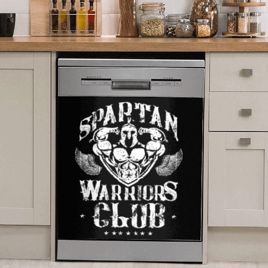 Spartan Warrior T ShirtSpartan Warriors Club Gym W Dish Washer Covers