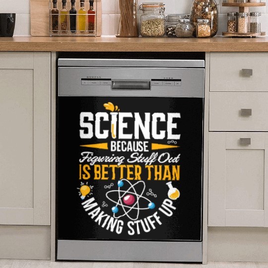 Science Science Is Real Science Teacher Believe Dish Washer Covers