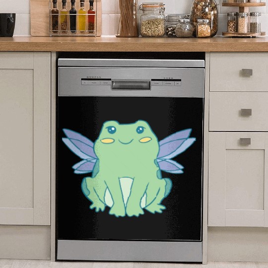 Cottagecore Cottage Core Frog Fairycore Goblincore Dish Washer Covers