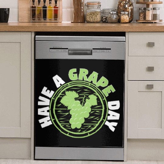 Have A Grape Day Dish Washer Covers